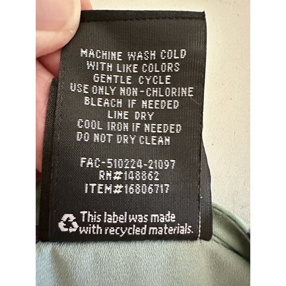 Torrid Disney Alice In Wonderland Flutter Sleeve Blouse Georgette‎ Aqua Green 1X - Picture 13 of 13